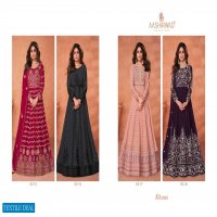 AASHIRWAD PRESENT KHAAS GEORGETTE FREE SIZE STITCH LONG PARTY WEAR WEDDING DRESSES