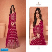 AASHIRWAD PRESENT KHAAS GEORGETTE FREE SIZE STITCH LONG PARTY WEAR WEDDING DRESSES