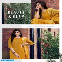 Parra Chunnri Vol-8 Wholesale Khatli Work Kurti With Dupatta