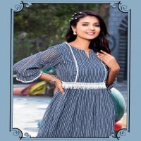 Valas Cherry Vol-5 Wholesale Anarkali Long Kurtis