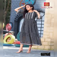 Valas Cherry Vol-5 Wholesale Anarkali Long Kurtis