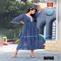 Valas Cherry Vol-5 Wholesale Anarkali Long Kurtis