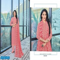 Radha Rumy Vol-4 Wholesale Cotton Print With Neck Patti Dress Material