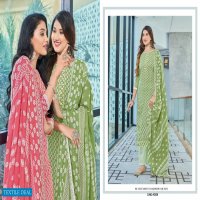 Radha Rumy Vol-4 Wholesale Cotton Print With Neck Patti Dress Material