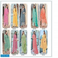 Radha Rumy Vol-4 Wholesale Cotton Print With Neck Patti Dress Material