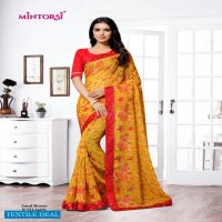 Mintorsi Amul Brasso Wholesale Casual Indian Sarees