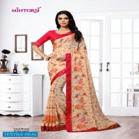 Mintorsi Amul Brasso Wholesale Casual Indian Sarees