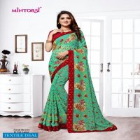 Mintorsi Amul Brasso Wholesale Casual Indian Sarees