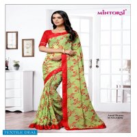 Mintorsi Amul Brasso Wholesale Casual Indian Sarees