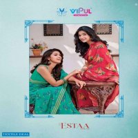 Vipul Estaa Vol-2 Wholesale Casual Indian Sarees