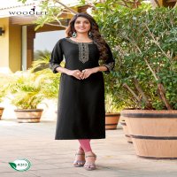 Wooglee Sakshi Vol-3 Wholesale 14 Kg Reyon Long Kurti Catalogs