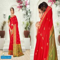 Sangam Dulhan Wholesale Silk Fabrics Indian Sarees
