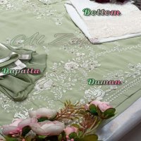 AL ZAIN 272704 EXCLUSIVE RICH EMBROIDERY PAKISTANI READYMADE SUITS