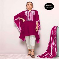 IZNIK PRESENT D NO 1017 READYMADE KAFTAN STYLE SALWAR KAMEEZ