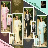 LIZA 1004 GEORGETTE LONG PAKISTANI KURTI WITH PANT COLLECTION