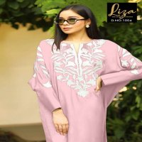 LIZA 1004 GEORGETTE LONG PAKISTANI KURTI WITH PANT COLLECTION