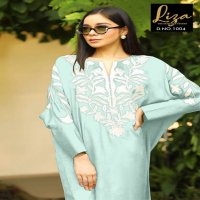 LIZA 1004 GEORGETTE LONG PAKISTANI KURTI WITH PANT COLLECTION