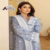 ATTA TRENDZ 2710 ELEGANT LOOK PAKISTANI FULL STITCH 3 PIECE COLLECTION