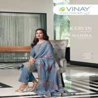 VINAY MAHIRA BY KERVIN 60811-60817 SERIES BEMBERG MUSLIN JACQUARD LADIES SUITS