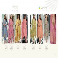 VINAY MAHIRA BY KERVIN 60811-60817 SERIES BEMBERG MUSLIN JACQUARD LADIES SUITS