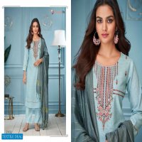 VAMIKA NX MANSOON COTTON READYMADE TOP WITH PANT AND DUPATTA SET