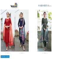 SARSHIYA VOL 2 BY VARDAN DESIGNER 3PC READYMADE SUITS