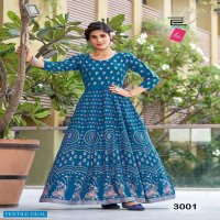BLUE HILLS FESTIVAL NIGHT VOL 3 RAYON LONG FANCY GOWN COLLECTION