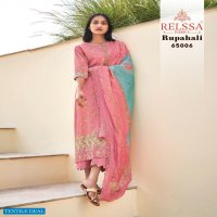 Relssa Rupahali Wholesale Modal Cotton Work With Digital Print Dress