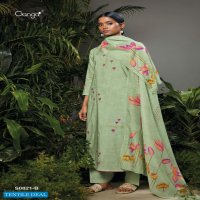 Ganga Ailee S0821 Wholesale Premium Cotton Work Salwar Kameez