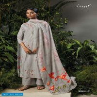 Ganga Ailee S0821 Wholesale Premium Cotton Work Salwar Kameez