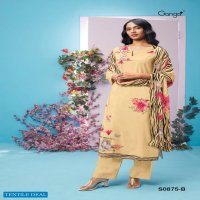 Ganga Ailee S0875 Wholesale Premium Cotton Hand Work Salwar Suits