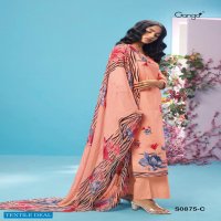 Ganga Ailee S0875 Wholesale Premium Cotton Hand Work Salwar Suits