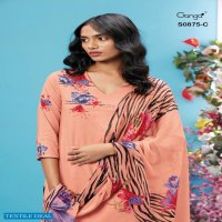 Ganga Ailee S0875 Wholesale Premium Cotton Hand Work Salwar Suits
