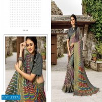 Hrishi Shimona Wholesale 40 40 Chiffon Indian Sarees