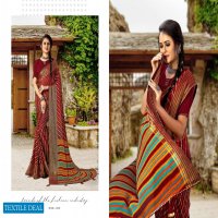 Hrishi Shimona Wholesale 40 40 Chiffon Indian Sarees