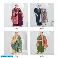 Suryajyoti Pasoori Vol-1 Wholesale Jaam Satin With Neck Work Dress Material