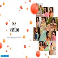 5D Kanudi Wholesale Fancy Casual Indian Sarees