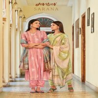 JAY VIJAY SARANA PURE MOGA SILK ELEGANT LOOK DESIGNER SUITS