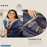 Triveni Naari Wholesale Cotton Printed Indian Sarees
