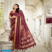 Triveni Naari Wholesale Cotton Printed Indian Sarees
