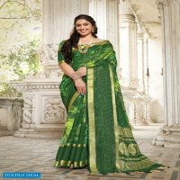 Triveni Naari Wholesale Cotton Printed Indian Sarees