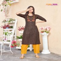 Tips And Tops Splash Vol-2 Wholesale Casual Wear Cotton Kurtis