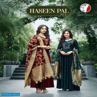 Anju Haseen Pal Vol-8 Wholesale Designer Gown With Dupatta