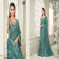 TFH SPARKLE VOL 2 6401-6416 SERIES GEORGETTE FANCY SARIS WHOLESALER