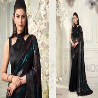 TFH SPARKLE VOL 2 6401-6416 SERIES GEORGETTE FANCY SARIS WHOLESALER