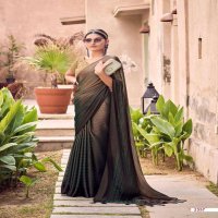KASHVI KASHISH FANCY SAREE WITH VELVET EMBROIDERY BLOUSE
