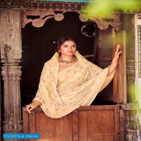 KASHVI CREATION AAKRUTI VOL 2 GEORGETTE GOLD PRINTED DESIGNER SAREE