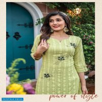 YOU BY WANNA SARGAM 4 NEW SUPER FANCY KURTI WITH PANTS