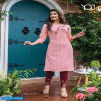 YOU BY WANNA SARGAM 4 NEW SUPER FANCY KURTI WITH PANTS