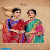 Saroj Khushi Georgette Vol-2 Wholesale Soft Brasso Sarees
